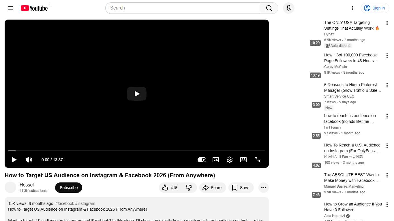 How to Target US Audience on Instagram & Facebook 2026 (From Anywhere) - YouTube